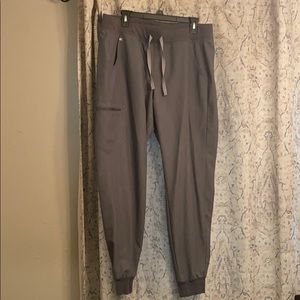 Large Tall Figs Zamor jogger scrub pants graphite